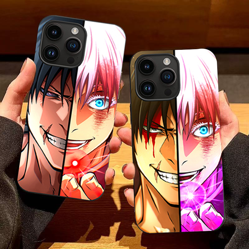 Phone Cases Jujutsu Kaisen - 주술회전 료멘 스쿠나/고죠 사토루 3D 애니메이션