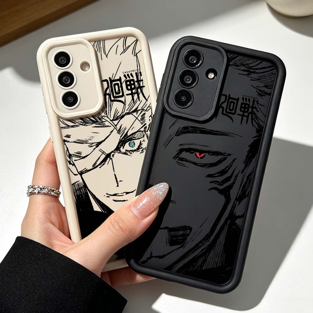 Phone Cases Jujutsu Kaisen - J-Jujutsu Kaisen 애니메이션 실리콘 케이스 삼성