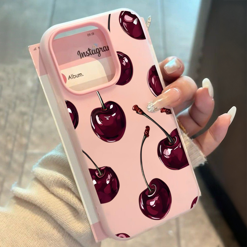 Phone Cases Red - 빨간 체리 젤리 폰 케이스 삼성