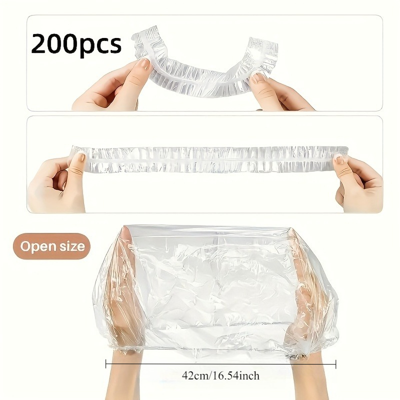 Phone Cases Websites - 200개 일회용 플라스틱 신발 커버, 가정,