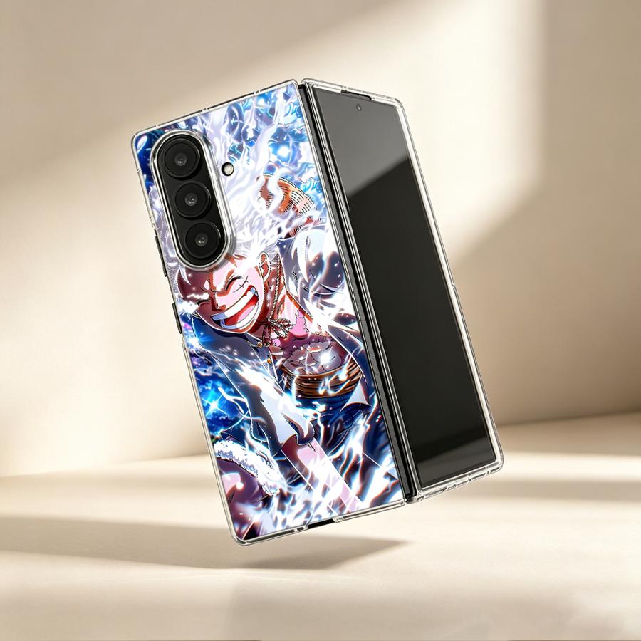 Phone Cases Z Fold 7 - 만화 O-One P-iece 투명 소프트 폰