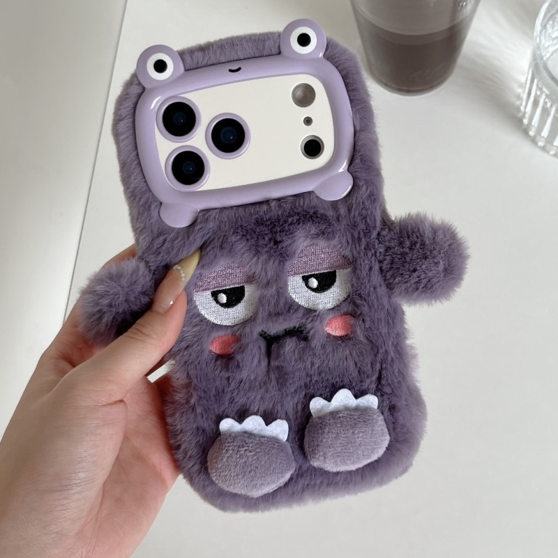 Phone Cases For Iphone 15 - 귀여운 만화 캐릭터 졸고 있는 표정의