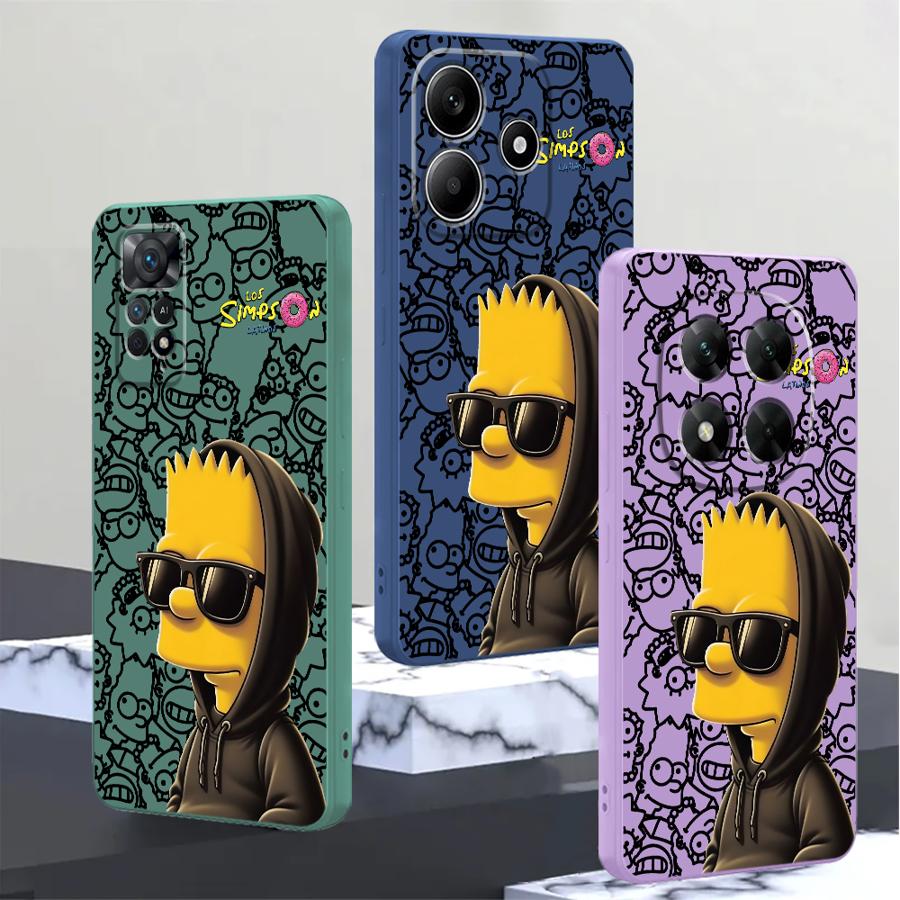 Phone Cases For Iphone 15 - 심슨 가족 멋진 바트 케이스 (샤오미