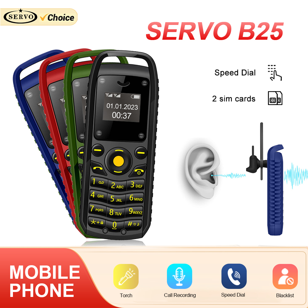 Phone Cases Verizon - SERVO B25 미니 휴대폰, 2 SIM