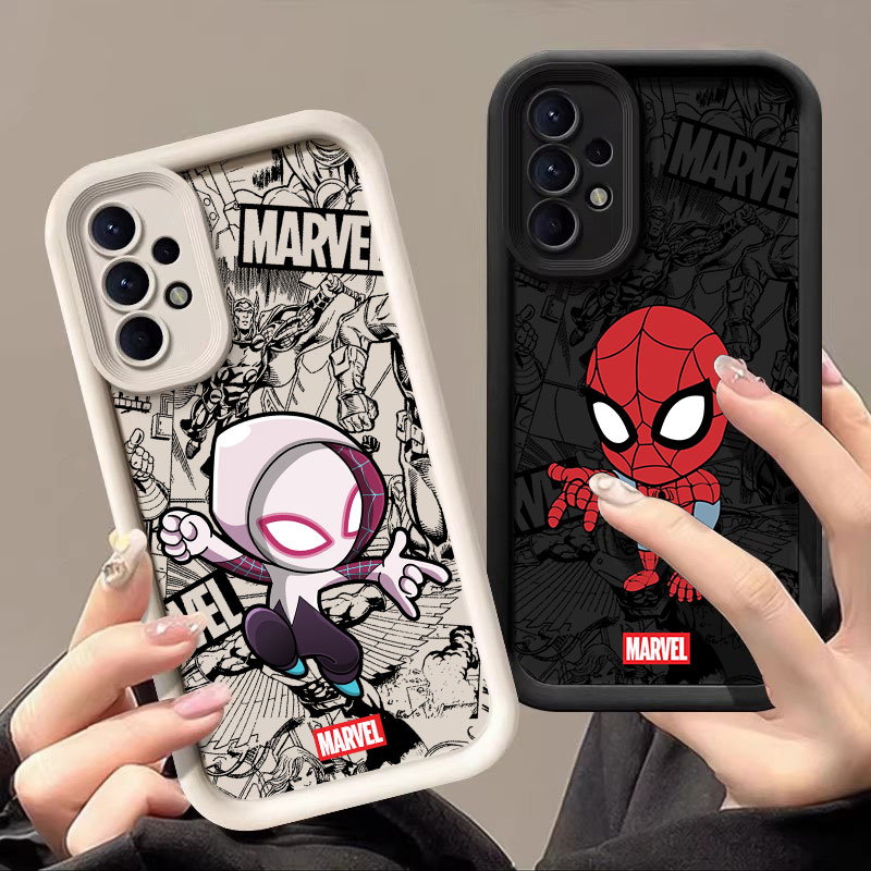 Phone Cases A14 Samsung - 마블 스파이더맨 그웬 케이스 삼성 갤럭시