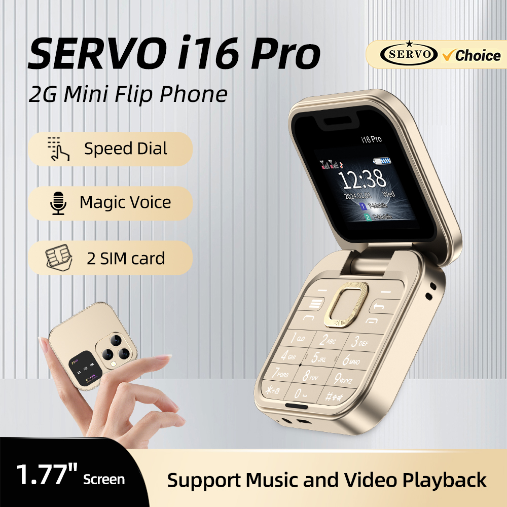 Phone Cases Verizon - SERVO I16 PRO 접이식 플립 포켓폰