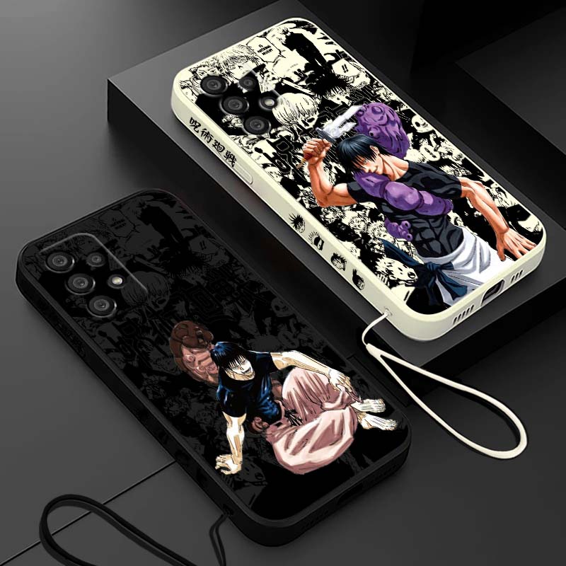 Phone Cases Jujutsu Kaisen - 애니메이션 주술회전 토지 커버 삼성 갤럭시