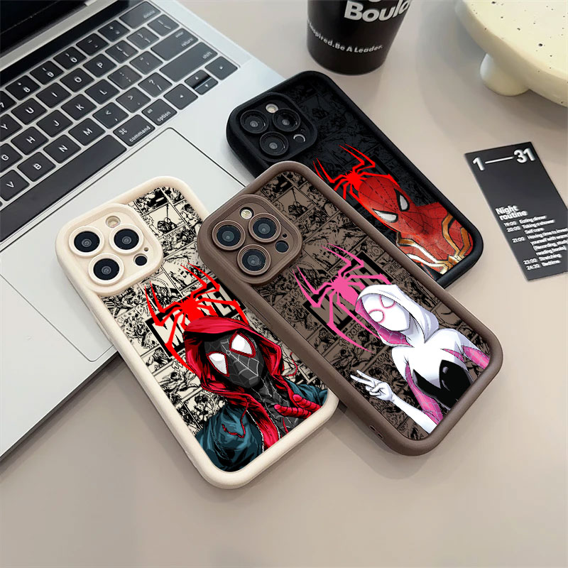 스파이더맨 마일즈 모랄레스 그웬 마블 코믹스 케이스 애 - Phone Cases For Iphone 15 리뷰 및 가격