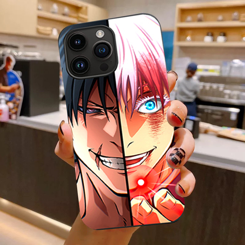 주술회전 료멘 스쿠나/고죠 사토루 3D 애니메이션 아이 - Phone Cases Jujutsu Kaisen 리뷰 및 가격