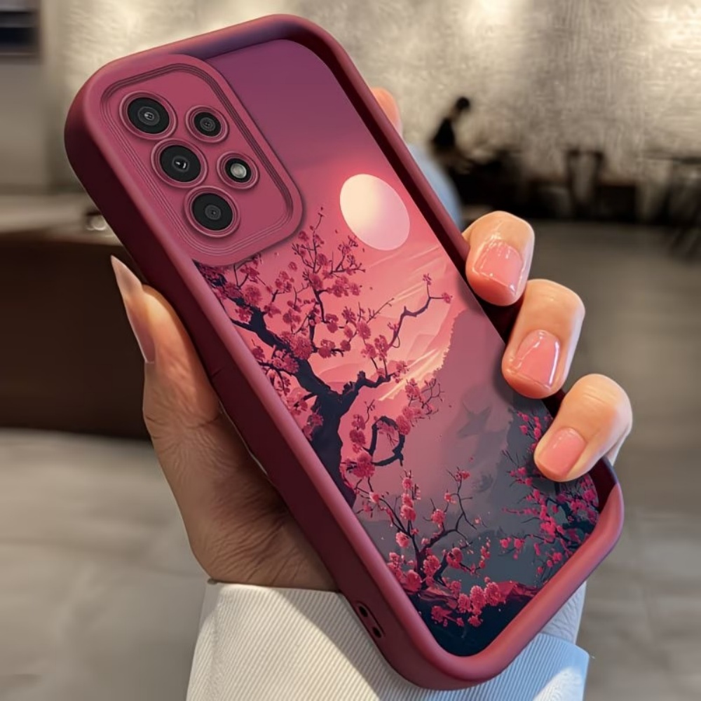선셋 마운틴 피크 낙하 방지 레드 폰 케이스 삼성 갤럭 - Phone Cases Red 리뷰 및 가격