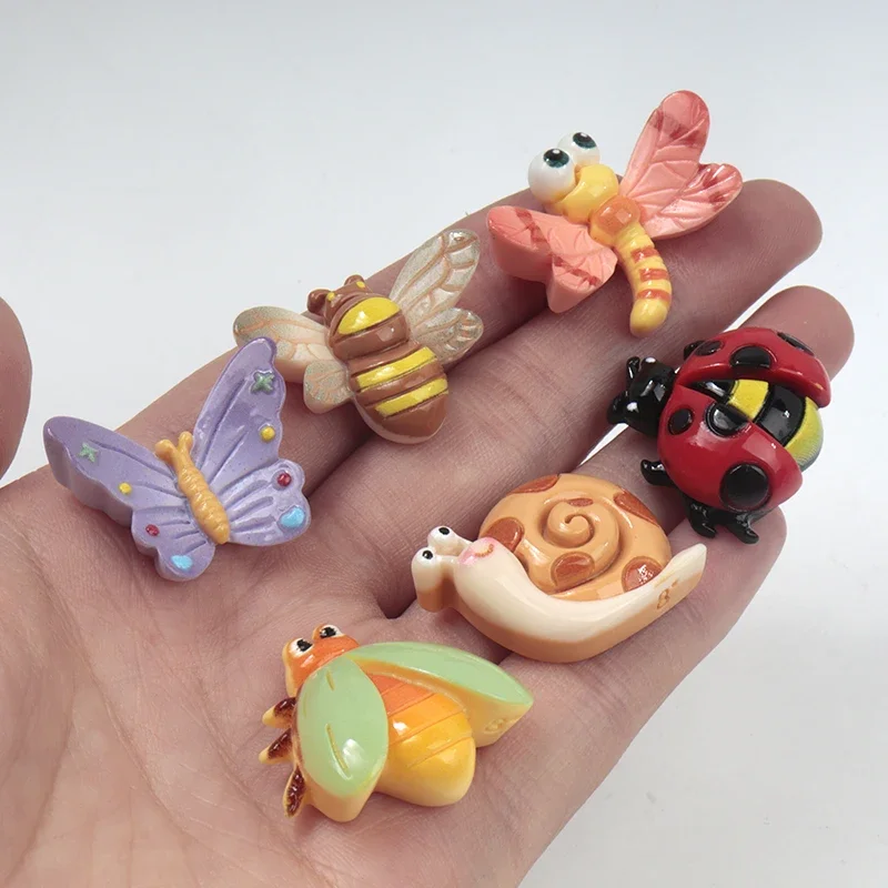 10/100Pcs 수지 액세서리 꿀벌 나비 달팽이 잠자 - Phone Cases Websites 리뷰 및 가격