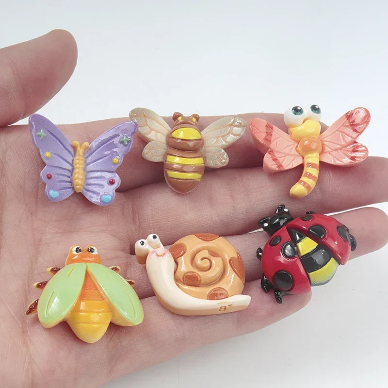 10/100Pcs 수지 액세서리 꿀벌 나비 달팽이 잠자 - Phone Cases Websites 리뷰 및 가격