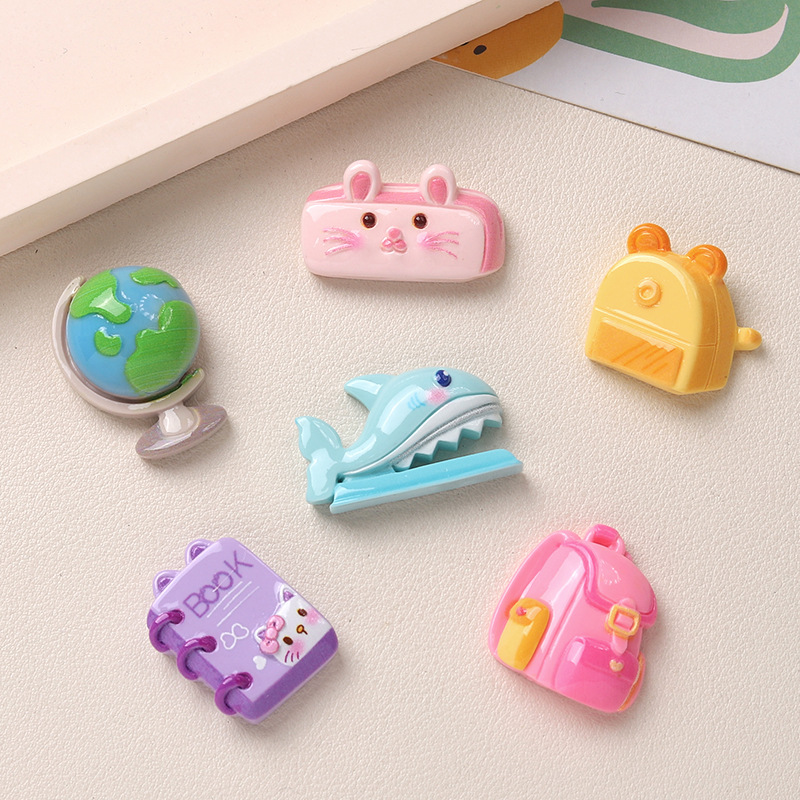 10/100PCS 여행 시리즈 글로브 스쿨백 DIY 레 - Phone Cases Websites 리뷰 및 가격
