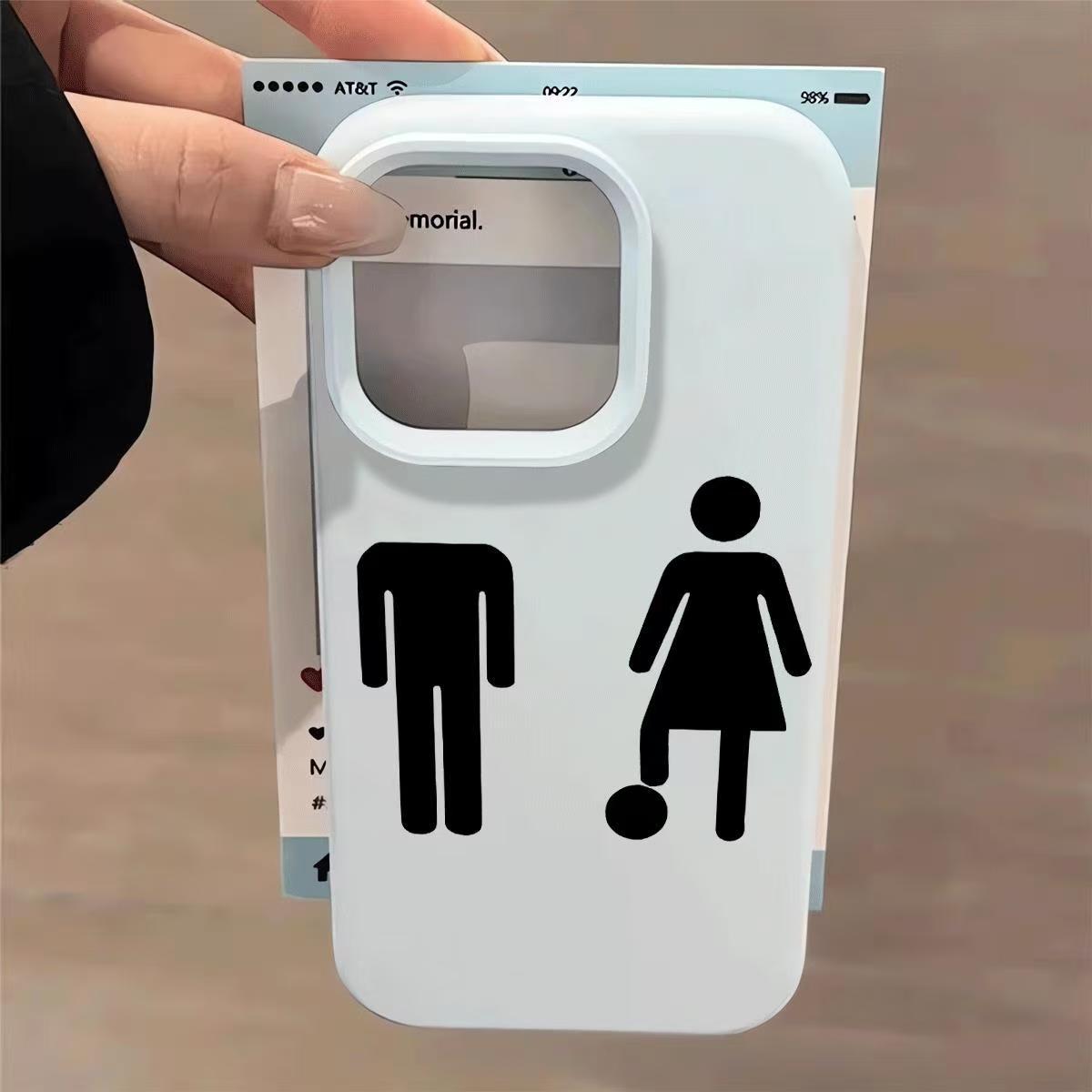 재미있는 성격 추상 귀여운 미니 작은 사람들 아이폰 1 - Phone Cases Websites 리뷰 및 가격