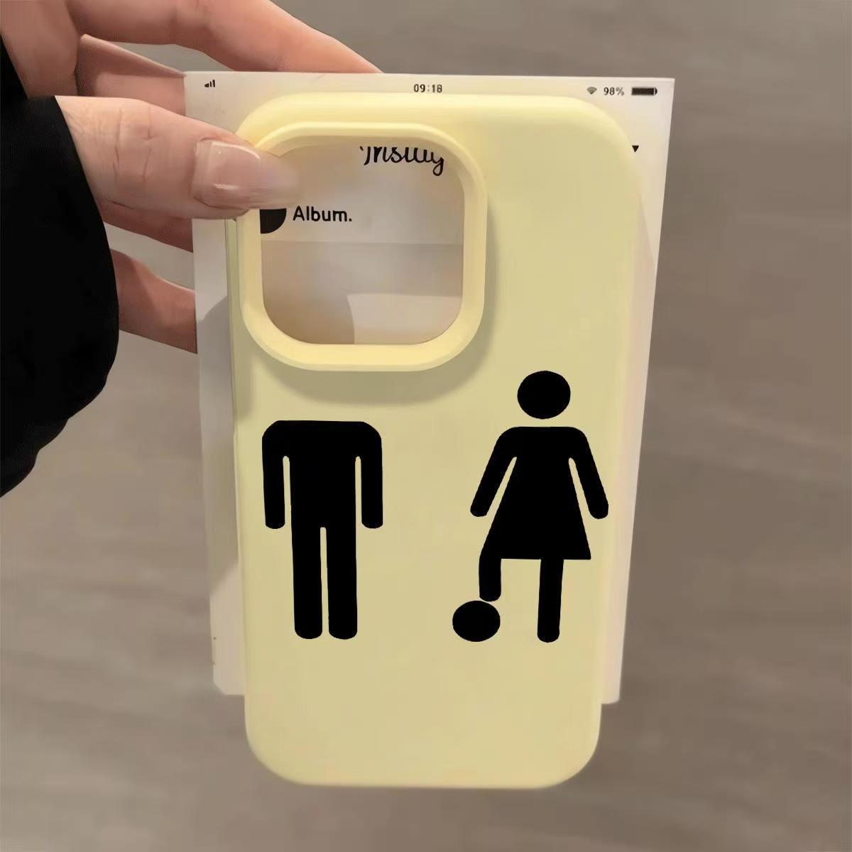 재미있는 성격 추상 귀여운 미니 작은 사람들 아이폰 1 - Phone Cases Websites 리뷰 및 가격