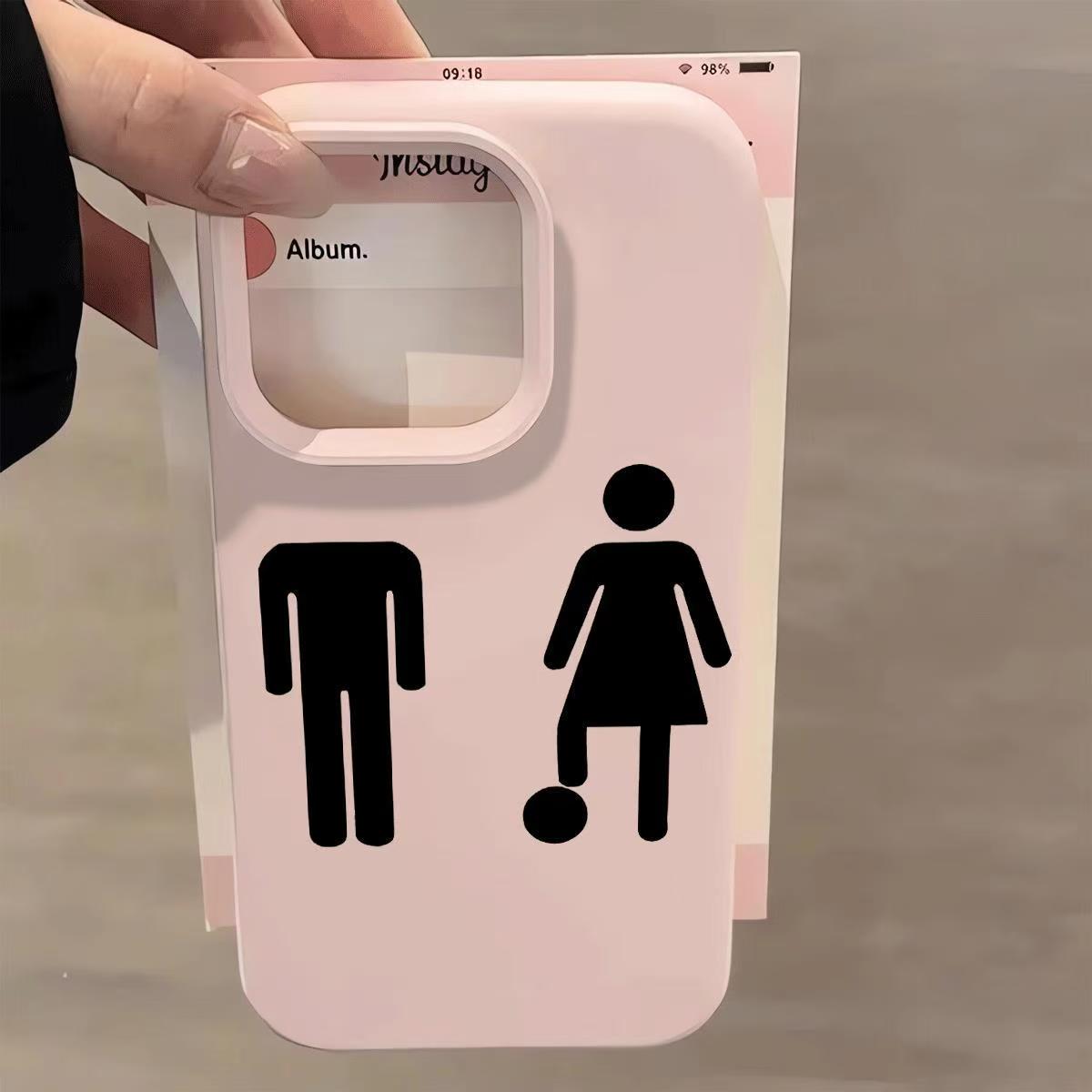 재미있는 성격 추상 귀여운 미니 작은 사람들 아이폰 1 - Phone Cases Websites 리뷰 및 가격