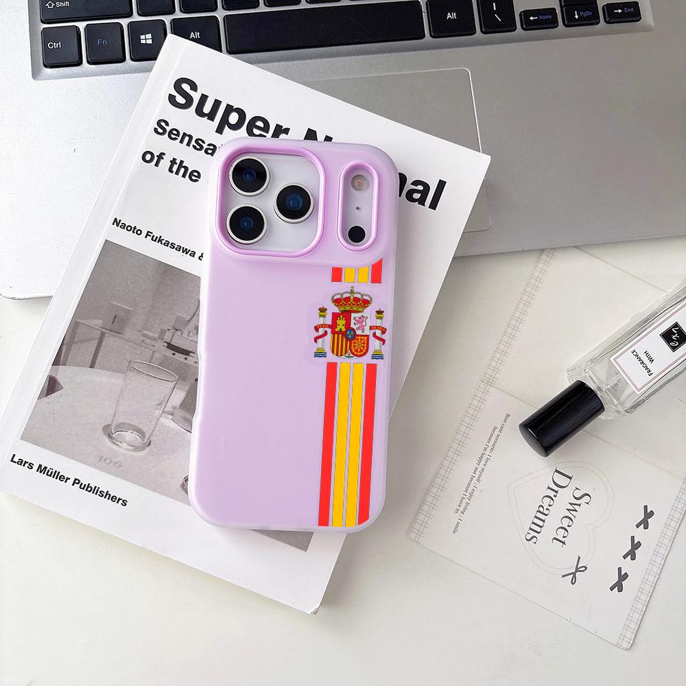 스페인 로고 에스파냐 레드 옐로우 라인 폰 케이스 아이 - Phone Cases Red 리뷰 및 가격