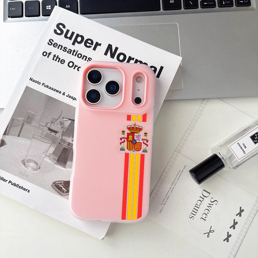 스페인 로고 에스파냐 레드 옐로우 라인 폰 케이스 아이 - Phone Cases Red 리뷰 및 가격