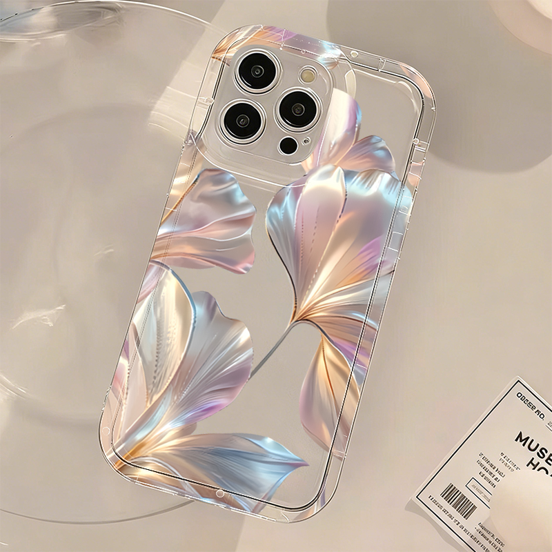 컬러풀 메탈릭 은행나무 프린트 폰 케이스 샤오미 레드미 - Phone Cases Red 리뷰 및 가격