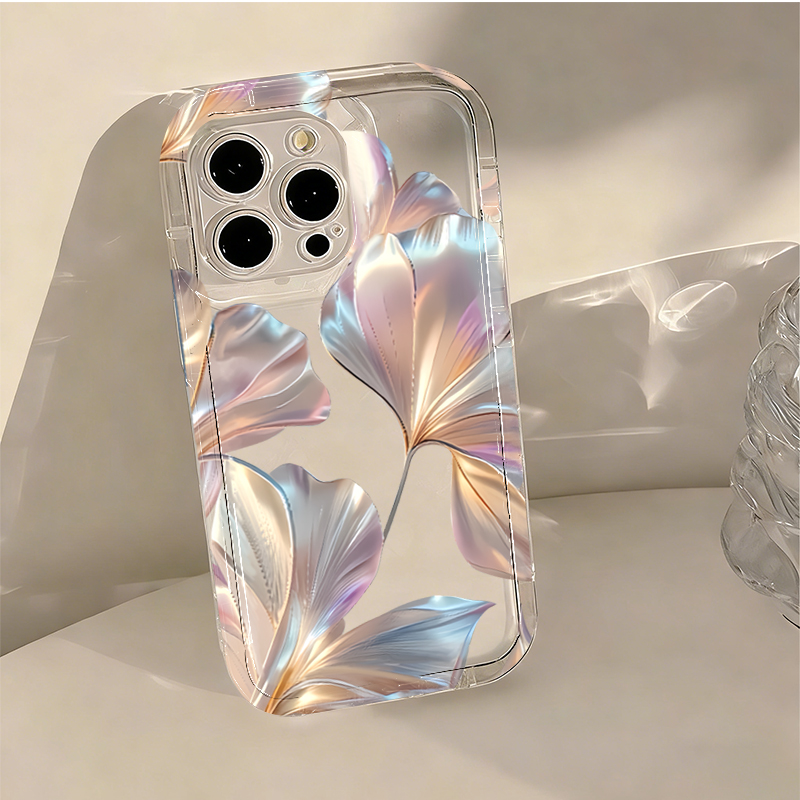 컬러풀 메탈릭 은행나무 프린트 폰 케이스 샤오미 레드미 - Phone Cases Red 리뷰 및 가격