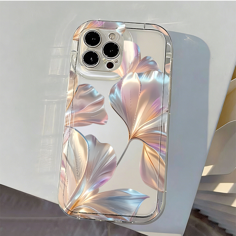 컬러풀 메탈릭 은행나무 프린트 폰 케이스 샤오미 레드미 - Phone Cases Red 리뷰 및 가격