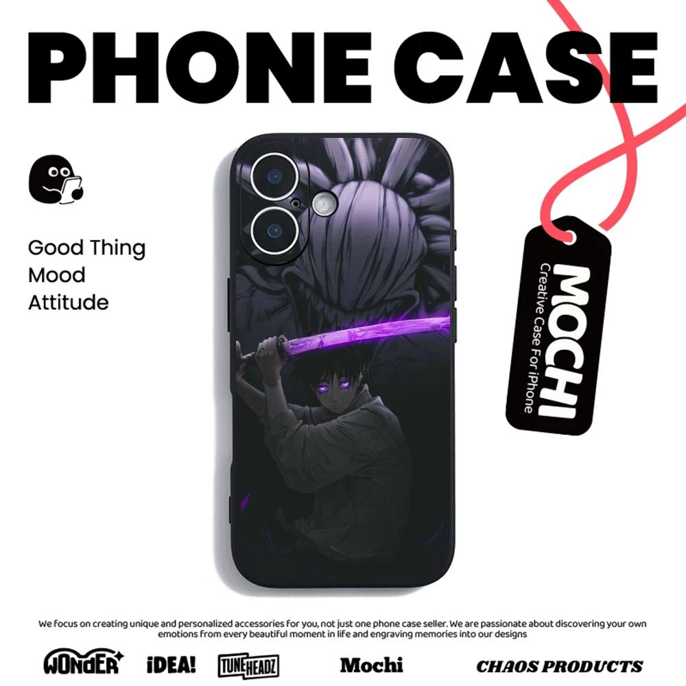 인기 주술투-카이센 오크츠 유타 폰 케이스 소프트 블랙 - Phone Cases Jujutsu Kaisen 리뷰 및 가격