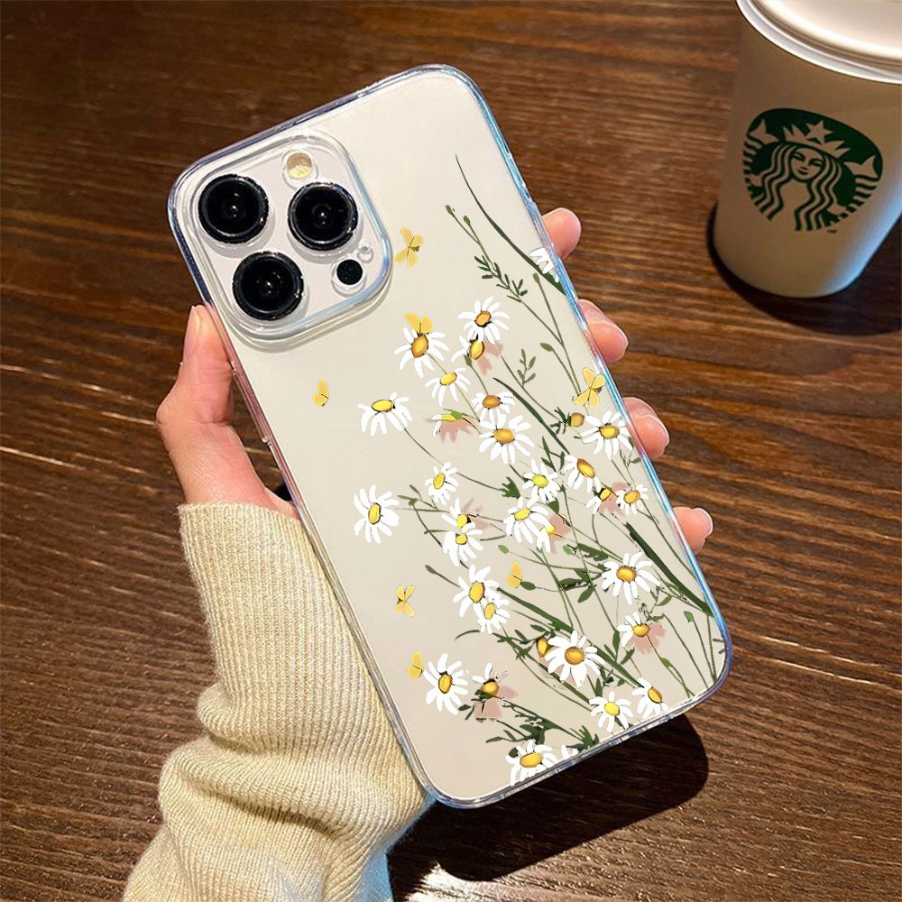 새로운 데이지 폰 케이스 아이폰 13 12 미니 11  - Phone Cases For Iphone 15 리뷰 및 가격