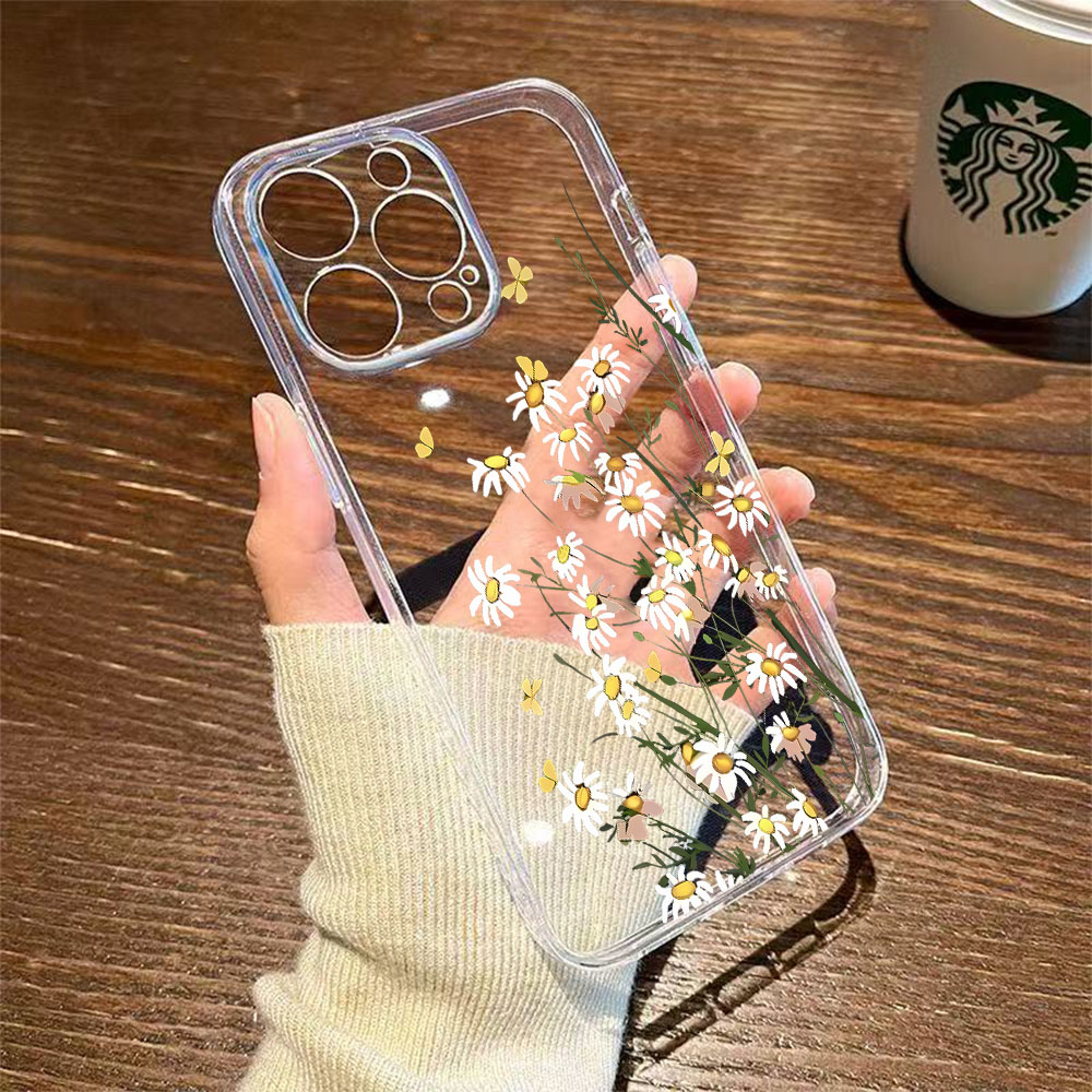 새로운 데이지 폰 케이스 아이폰 13 12 미니 11  - Phone Cases For Iphone 15 리뷰 및 가격