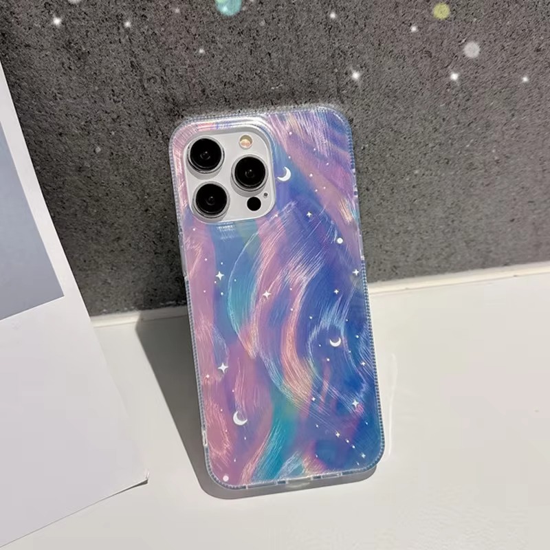 패션 글리터 스타리 그라데이션 폰 케이스 샤오미 레드미 - Phone Cases For Iphone 11 리뷰 및 가격