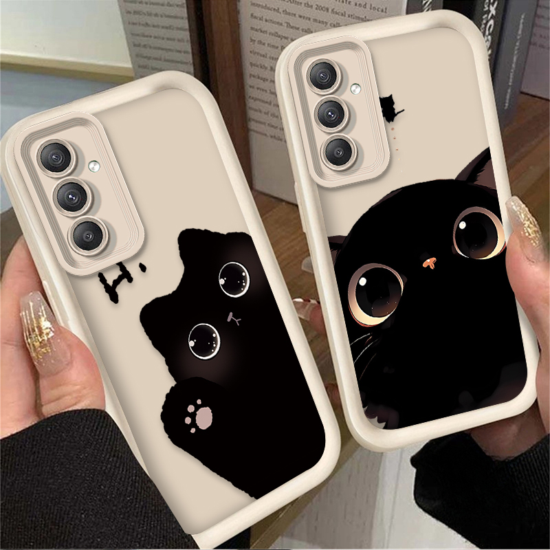 귀여운 큰 눈 고양이 폰 케이스 (삼성 갤럭시 A54  - Phone Cases A14 Samsung 리뷰 및 가격