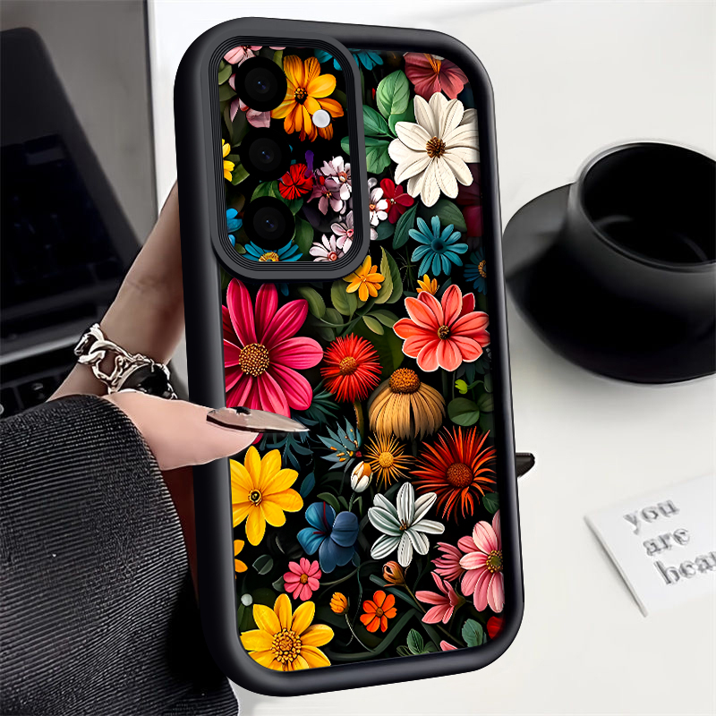 화려한 꽃무늬 케이스 삼성 갤럭시 A57 A37 A17 - Phone Cases A14 Samsung 리뷰 및 가격