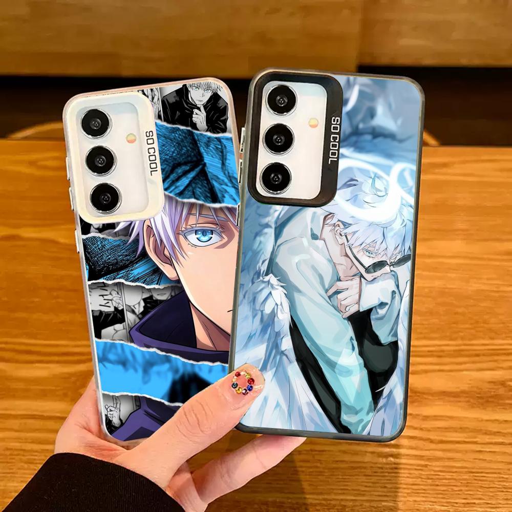 주주츠 케이센 고조 사토루 폰 케이스 IMD 컬러풀 실 - Phone Cases Jujutsu Kaisen 리뷰 및 가격
