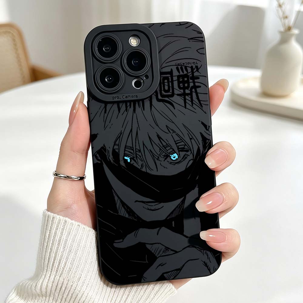 애니메이션 주술회전 멋진 커버 실리콘 케이스 아이폰 1 - Phone Cases Jujutsu Kaisen 리뷰 및 가격