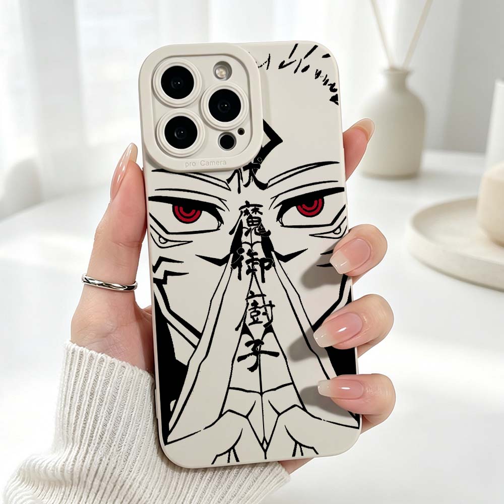 애니메이션 주술회전 멋진 커버 실리콘 케이스 아이폰 1 - Phone Cases Jujutsu Kaisen 리뷰 및 가격