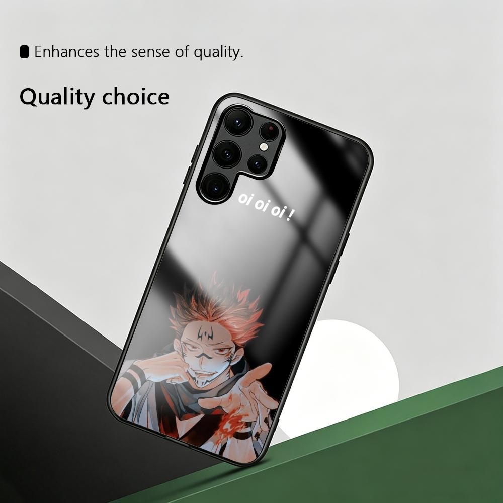 패션 핫 주술회전 폰 케이스 삼성 S26 S25 S24 - Phone Cases Jujutsu Kaisen 리뷰 및 가격