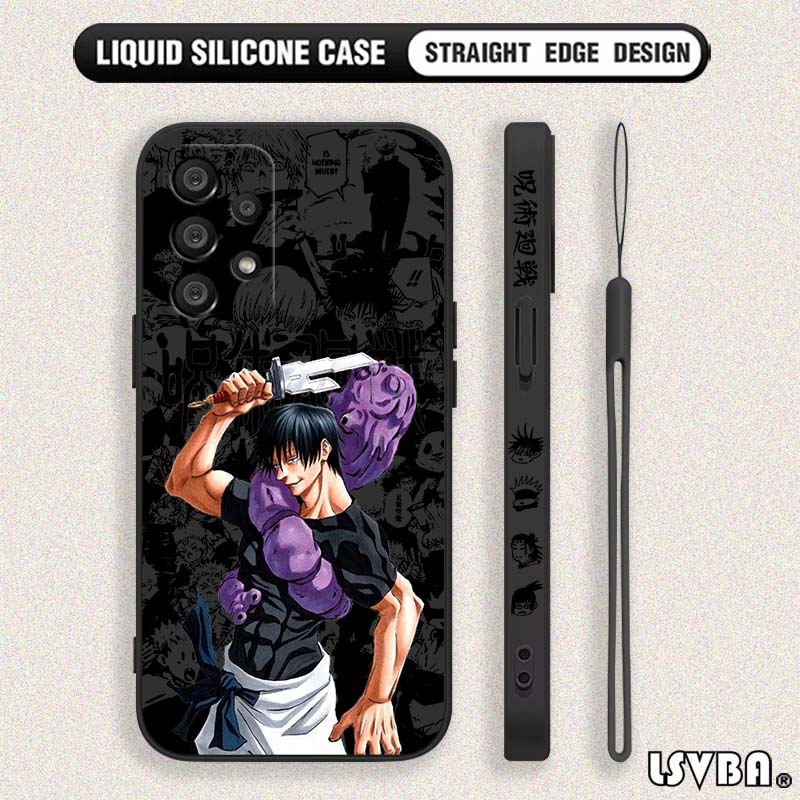 애니메이션 주술회전 토지 커버 삼성 갤럭시 A73 A7 - Phone Cases Jujutsu Kaisen 리뷰 및 가격