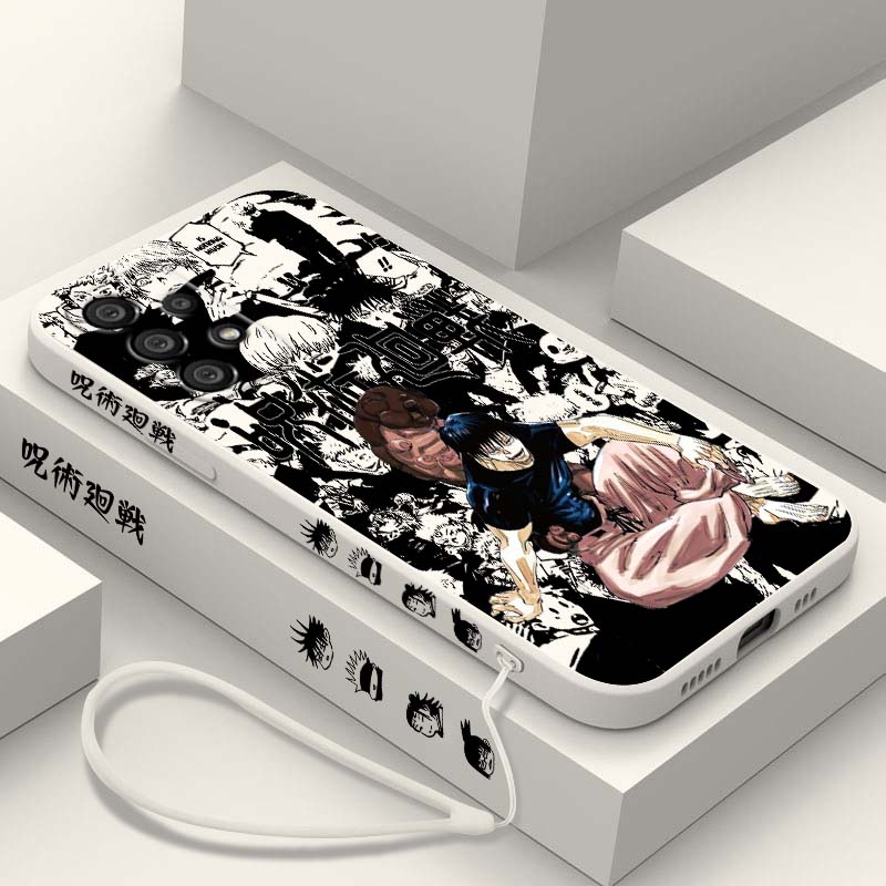 애니메이션 주술회전 토지 커버 삼성 갤럭시 A73 A7 - Phone Cases Jujutsu Kaisen 리뷰 및 가격
