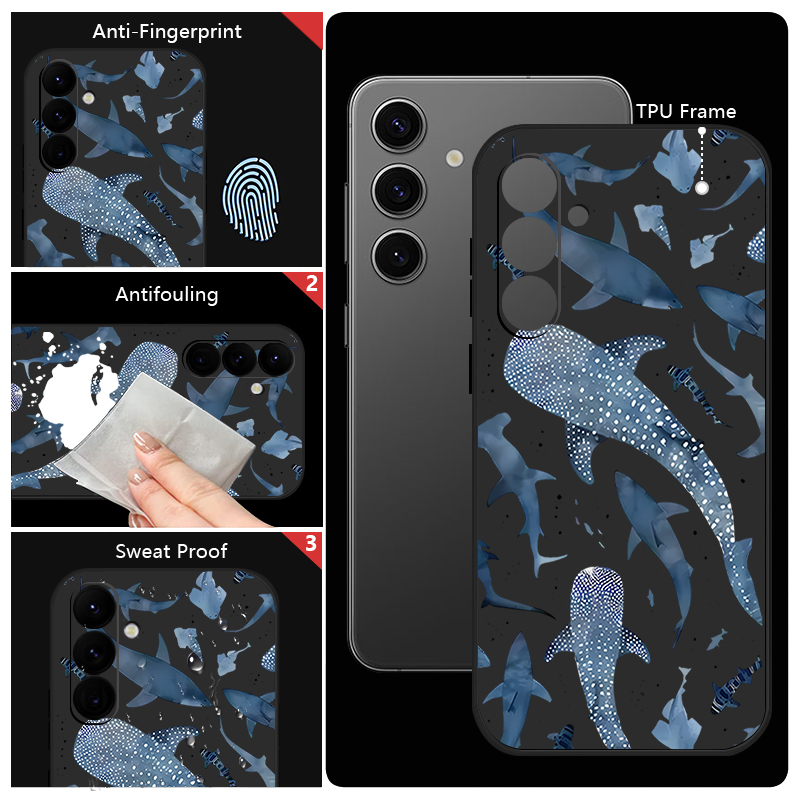 고래 패턴 끈 달린 케이스 삼성 갤럭시 A17 A56  - Phone Cases A14 Samsung 리뷰 및 가격