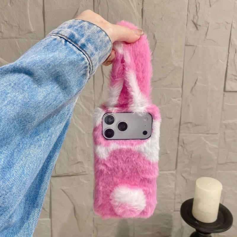 귀여운 토끼 디자인 폭신한 폰 케이스 아이폰 17 16 - Phone Cases For Iphone 15 리뷰 및 가격