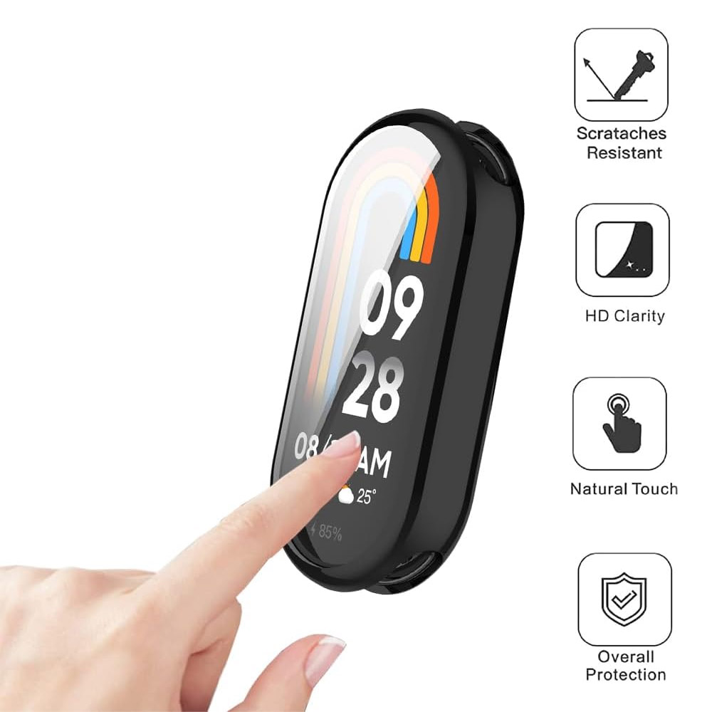 Xiaomi Mi Band 8 스마트 팔찌 소프트 TP - Phone Cases Android 리뷰 및 가격