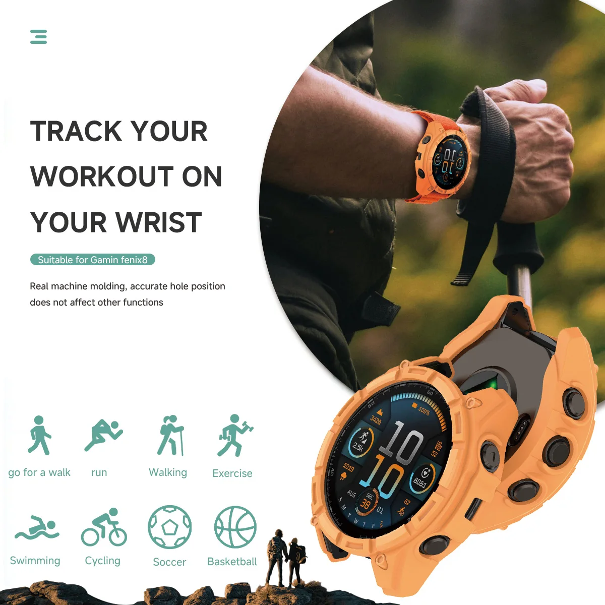 Garmin Fenix8 용 TPU 케이스, 시계 커버 - Phone Cases Android 리뷰 및 가격