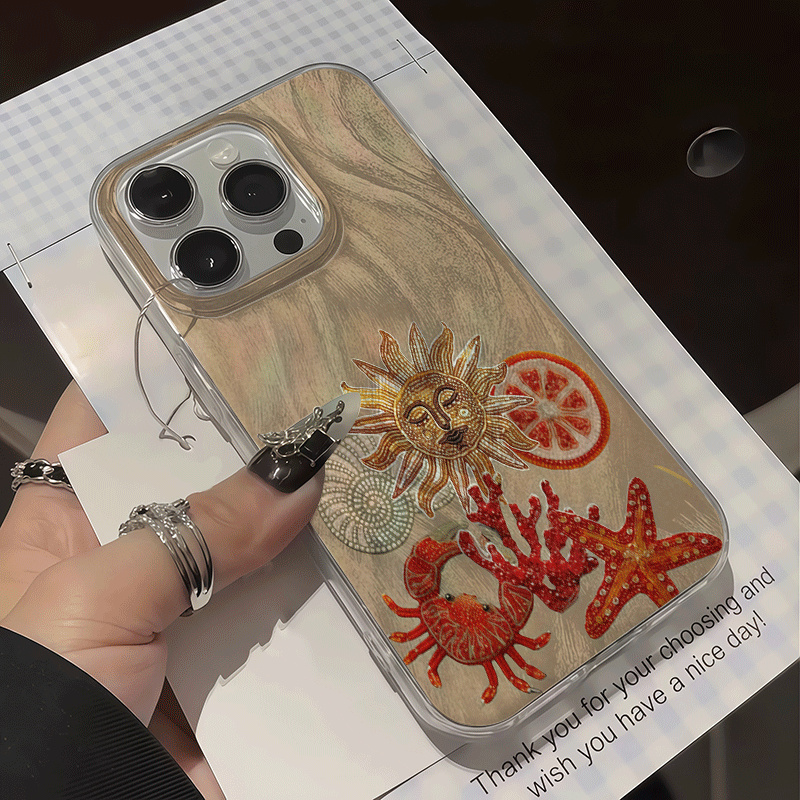 얼음 질감 바다 붉은 산호 폰 케이스 삼성 갤럭시 S2 - Phone Cases Red 리뷰 및 가격